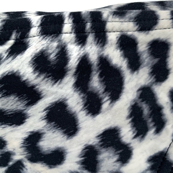 | vince camuto • wild side leopard print tie bikini bottoms xs | - Picture 4 of 6